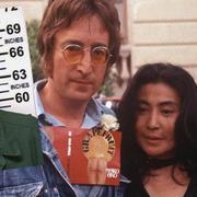 Mark Chapman/John Lennon och Yoko Ono 1971.