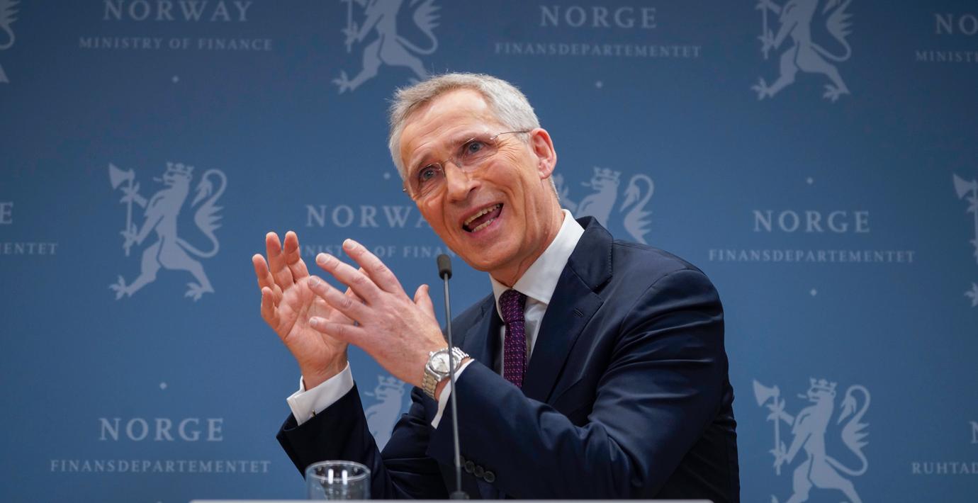 Norges finansminister Jens Stoltenberg