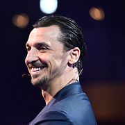 Zlatan Ibrahimovic på ett tech-event i Stockholm 2026.