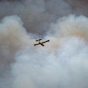 Brandbekämpningsflygplan.