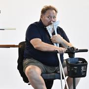 Karlsson vid huvudförhandlingen i Think Pink-målet som avser grovt miljöbrott 2024.