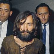 En bild på Charles Manson från 1969.
