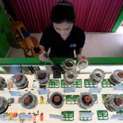 Cannabisbutik i Bangkok, Thailand 2024. 