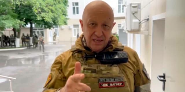 Wagnerledaren Jevgenij Prigozjin. AP