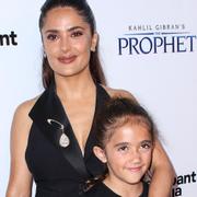 Salma Hayek med dottern.