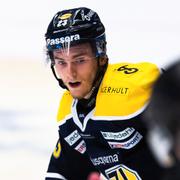 Lias Andersson i kvällens match. 