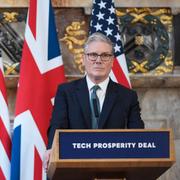 USA:s president Donald Trump och Storbritanniens premiärminister Keir Starmer.