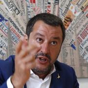 Matteo Salvini, Italiens inrikesminister. 