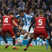 Alexander Isak i cupmötet mot Mirandés.