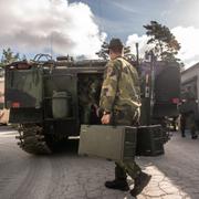 Arkivbild från 2020. Marktrupper på Gotland i försvarsmaktens beredskapsinsats kring Östersjön.