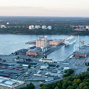 Arkivbild: Frihamnen i Stockholm. 
