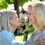 Andersson och Thand Ringqvist under Almedalsveckan i somras.