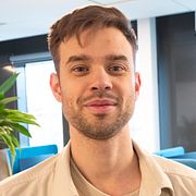 Anton Osika och Fabian Hedin, grundarna av AI-företaget Lovable.