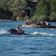 Hornsbergs strand i Stockholm. 