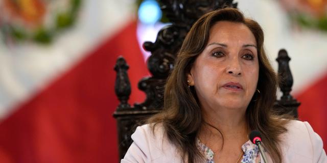 Dina Boluarte. Martin Mejia / AP