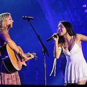 Olivia Rodrigo överraskade med gästartisten Sarah McLachlan under en spelning i augusti.