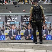 Arkivbild från valrörelsen 2022.