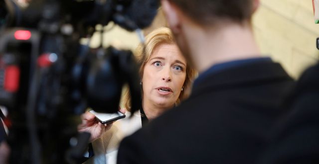 Annika Strandhäll (S), klimat- och miljöminister.  Sören Andersson/TT / TT NYHETSBYRÅN