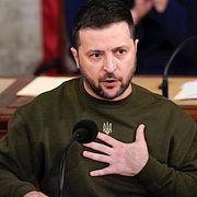 Volodymyr Zelenskyj i USA:s kongress. TT