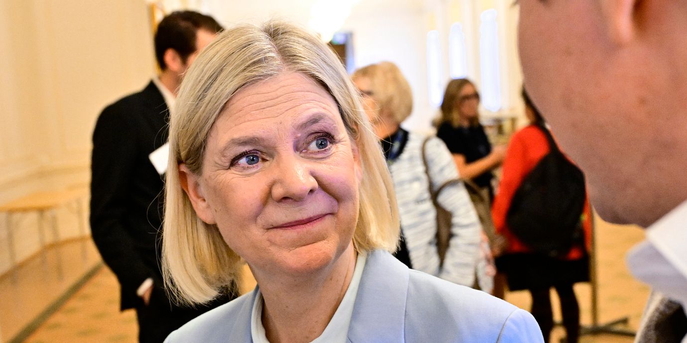 S-ledaren Magdalena Andersson.