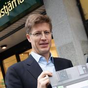 Fredrik Strömholm till vänster. 