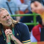 Sveriges förbundskapten Staffan Olsson