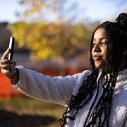 Tonårstjej, arkivbild.