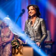 Petra Mede på QX-galan.