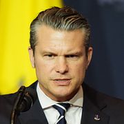 USA:s försvarsminister Pete Hegseth.