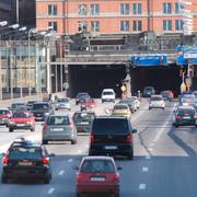 Centralbron. Söderledstunneln. Arkivbild.