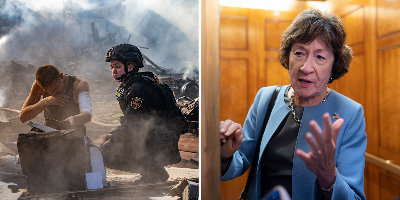 Republikanen Susan Collins är en av senatorerna som kräver att Trump stoppar dieselavtalet med Ryssland. De hänvisar bland annat till att avtalet underlättar Rysslands krigföring i Ukraina.