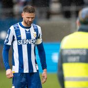 Göteborgs Marcus Berg deppar efter  matchen. 