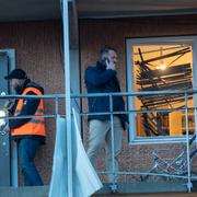 Fyra lägenheter i Husby blåstes ut av explosionen och rutorna till ytterligare 30 lägenheter gick sönder.