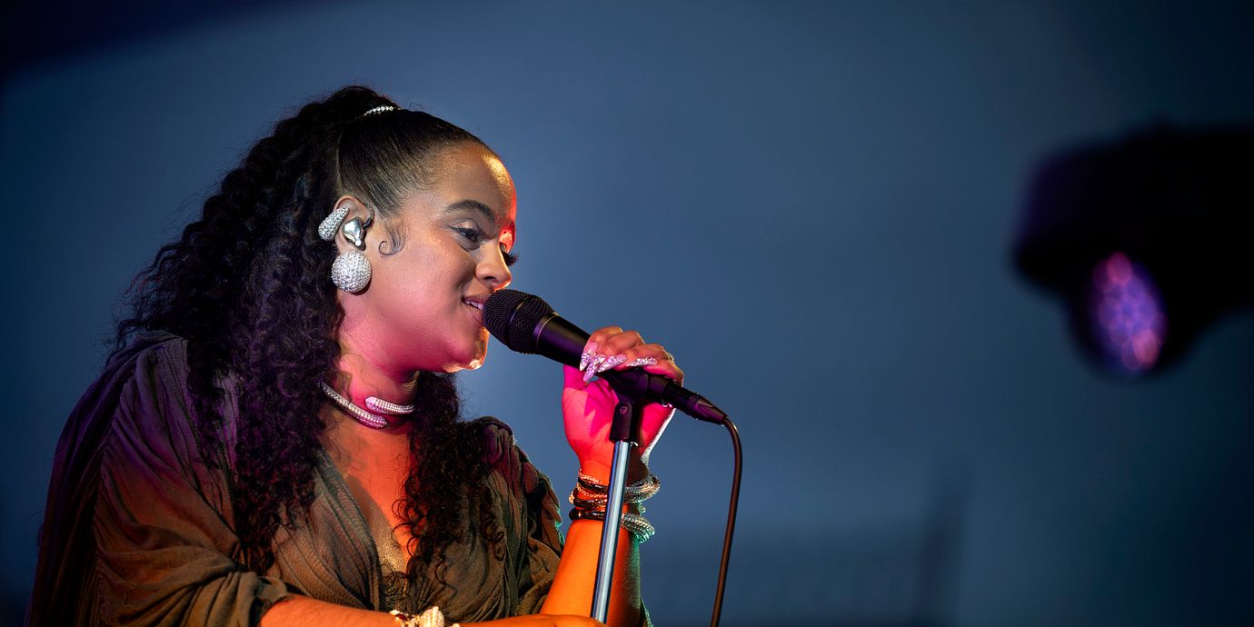 
Seinabo Sey på Gröna Lund i Stockholm, arkivbild från 2024.
