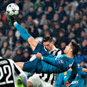 Ronaldo gör ett bicycletamål på just Juventus.