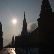 Röda torget i Moskva, 21 februari 2023.