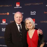  Kerstin och Arne Hegerfors på Idrottsgalan 2018.