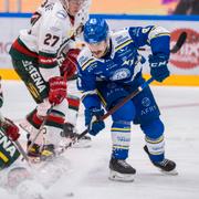 Leksands Matt Caito under matchen mot Frölunda.