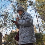 En kvinna i Cherson, illustrationsbild.