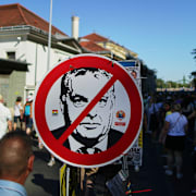 Pridemarschen blev en stor demonstration mot landets styre.