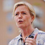 Centerpartiets partiledare Elisabeth Thand Ringqvist.