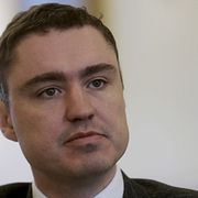 Taavi Roivas, Estlands premiärminister, i samband med Reuters intervju.