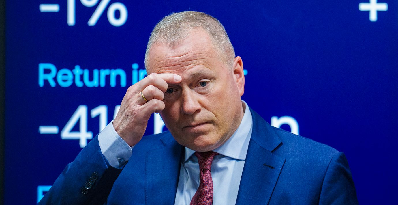 Oljefondens vd Nicolai Tangen.