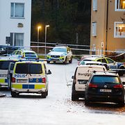 Polis i Bagarmossen.