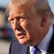 President Donald Trump har nu sina sämsta opinionssiffror under båda mandatperioderna.