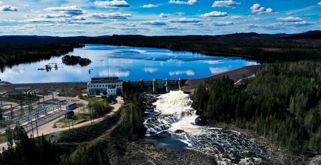 Vattenkraftverket Laforsen utanför Kårböle Pontus Lundahl/TT
