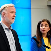 Johan Pehrson och Gulan Avci.