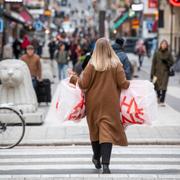 Drottninggatan i Stockholm. 