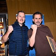 Albin Wessman och Adam Dahlberg, arkivbild från november 2025.