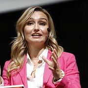 Kristdemokraternas partiledare  Ebba Busch.